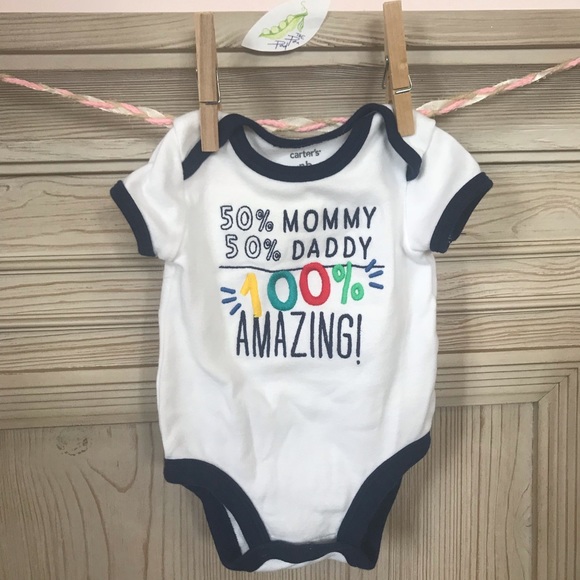 Carters bodysuit 100% amazing - Picture 2 of 2